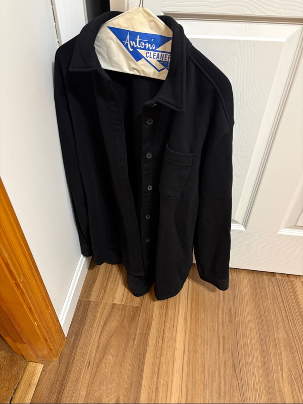 GAP Black Lightweight Shirt Jacket
